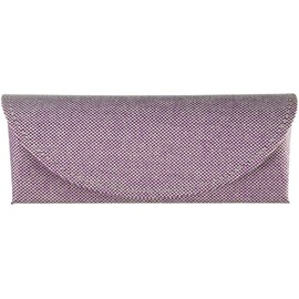 Megan 2229-04 Compact Slim Semi-Hard Case Medium Fabric Purple