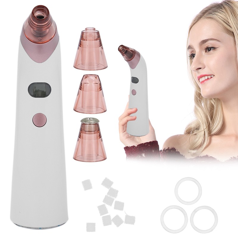 Electric Blackhead Remover Facial Acne Comedo Extractor Rechargeable Blackhead Suction