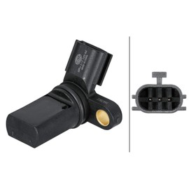 HELLA 6PU 230 040-511 Sensor, wheel speed - 2-pin connector - Rear - Cable: 1063mm - with holder