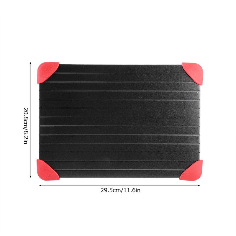 Household MultiFunctional Thawing Plate Aluminum NonStick Defrosting Tray for Foods