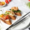 30cm / 12-Inch Long Stainless Steel Food Tongs Straight Tweezers