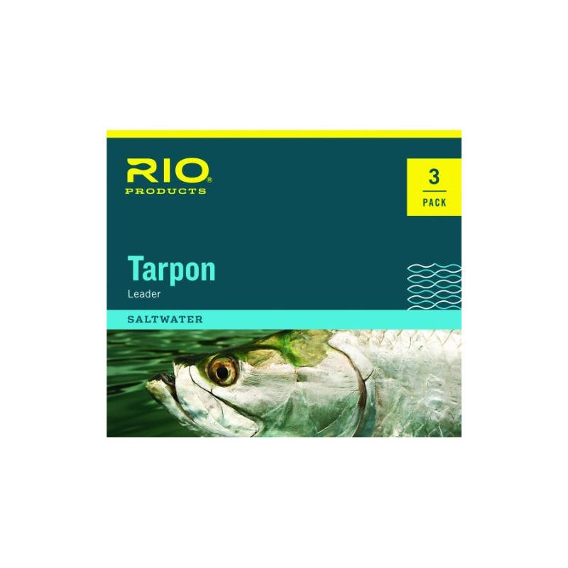 Rio Tarpon Leader 6Ft 100Lb FC Shock (3P
