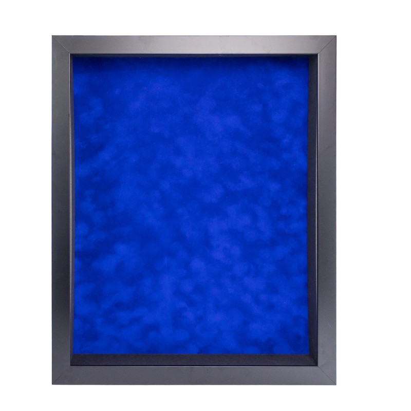 11x14 Shadow Box Frame Black Wood with a 1 3/4"