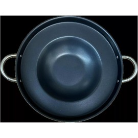 Unbranded New 16" Large Mexican Style Wok Comal Cazo Griddle Fryer Chicharron Deep Fry Pan