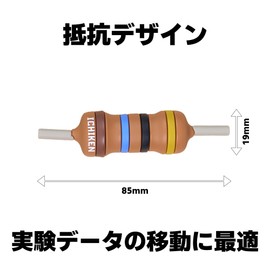 Ichiken USB 3.0 Resistor Shape USB Flash Drive 16GB [Electronic Component Series]