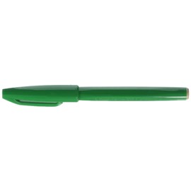 Pentel Sign Pens, Fiber Tip, Fine Point, Green Barrel/Ink (PENS520D)