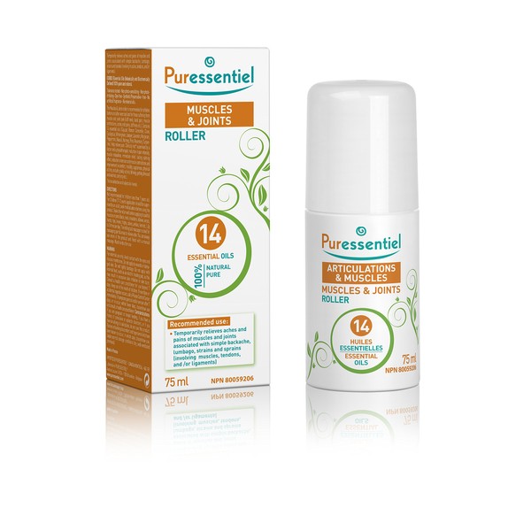 PURESSENTIEL - Muscles & Joints Roll-on with 14 essential oils