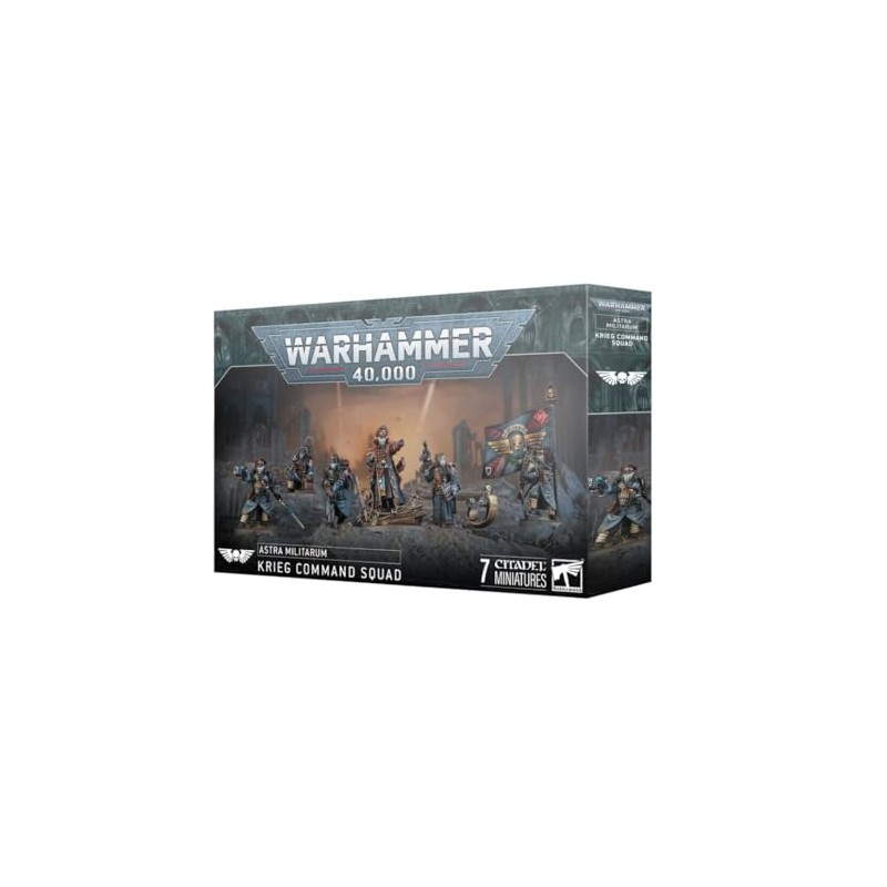 Games Workshop - Warhammer 40,000 Astra Militarum Krieg Command Squad