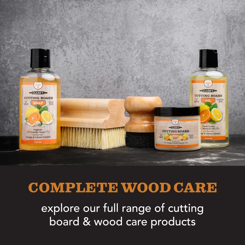 CLARK'S Food Grade Mineral Oil & Wax Applicator for Round