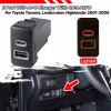 dreamrefit For Toyota Tundra FJ Cruiser Tacoma Type-A/C Premium USB