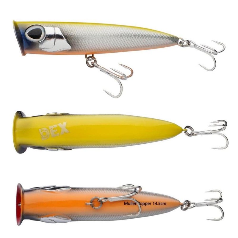 BERKLEY DEX Mullet Popper 145 mm - Fishing Hook (145