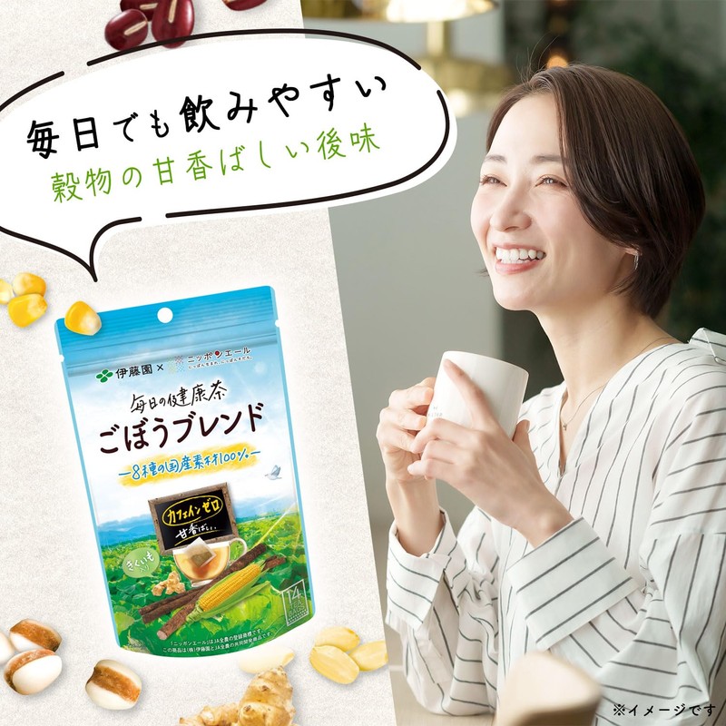 Itoen Daily Health Tea Burdock Blend Tea Bag Caffeine Zero