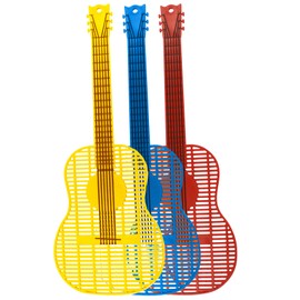 Gift House 1 Large Guitar Flyswatter (Assorted Colors)