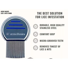2 Nit Free Terminator Head lice and egg removal comb. genuine lice removal tool