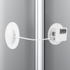 Refrigerator Lock with Combination, Keyless Security Lock for Freezers, Cabinets,