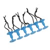 6Pcs Surf Board Leash Leg Rope Plug Nylon Plastic Surf