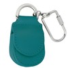Leather Key Ring for Coins – Key Ring, Genuine Leather,