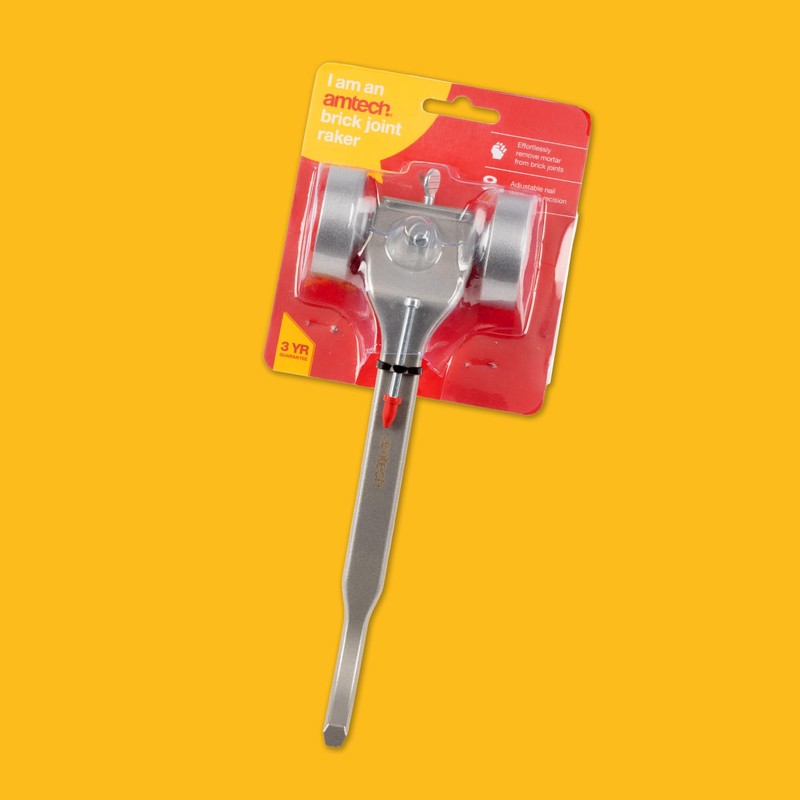 Amtech - Brick Joint Raker for Home DIY, Durable Aluminium