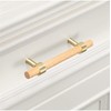 SYZOW 6 Pack Wood Cabinet Pulls 160Hole Center Wood Cabinet