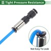 HEROFFIX Push to Connect Air Fittings 5/32" One-Way Non Return