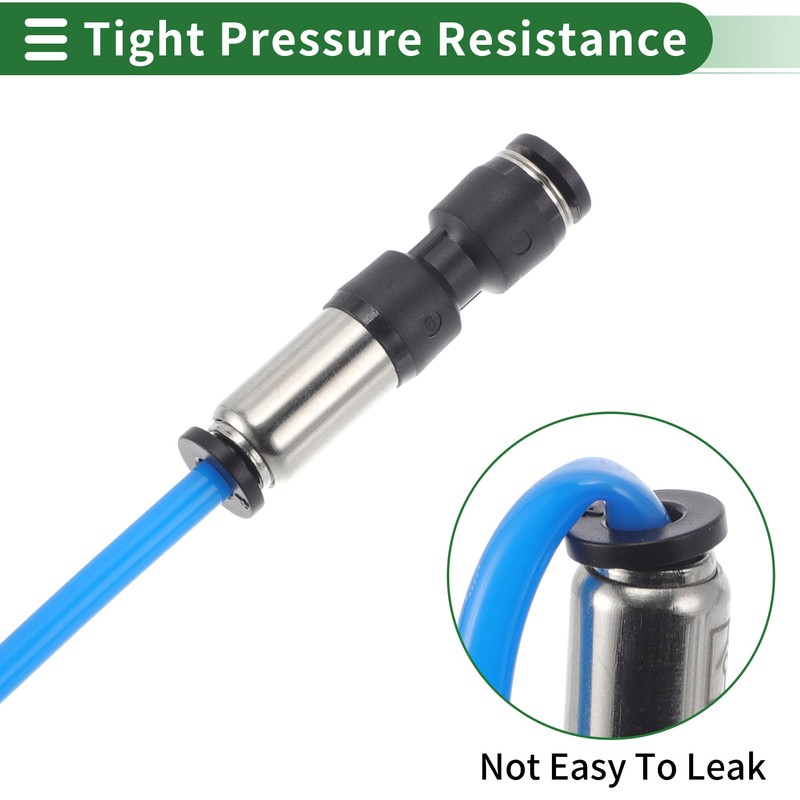 HEROFFIX Push to Connect Air Fittings 5/32" One-Way Non Return