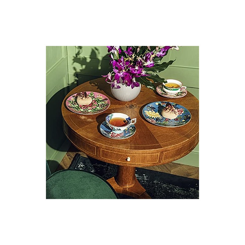 Wedgwood Wonderlast 1057268 Water Lily Tea Cup & Saucer, 6.8