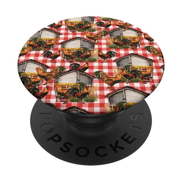 Farm Farmhouse Chicken Hen House Rooster - PopSockets Extendable Base
