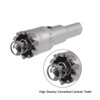 sourcing map 18mm Carbide Hole Cutter, Hole Saws for Stainless