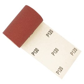 Dapetz Â® ALUMINIUM OXIDE SANDING ROLL 115mm 5m RED GRIT 120 Triangle Sander, Ideal For Grinding Polishing Of Metal, Non-Metal, Wood, Rubber, Leather, Plastic, Stone, Glass And Other Materials.