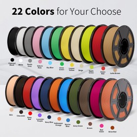 iSANMATE Matte PLA Filament 1.75mm Brown PLA 30-300mm/s 3D Printer Filament 1kg (2.2lbs) for Bambu Lab 3D Printers,AMS,AMSLite