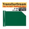 TransOurDream Matte Green HTV Heat Transfer Vinyl Roll for All