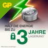 GP Batteries Alkaline LR41 Button Cell - Chrome/Black/Red (Pack of