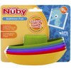Nuby 5-Pack Stacking Bath Boats