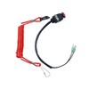 Marine Kill Switch Safety Stop Switch Lanyard Replacement for Marine
