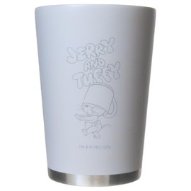 Tom and Jerry Stainless Steel Tumbler, Large, Gray, Taffy