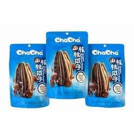 HealthEmpire for ChaCha Roasted Sunflower Seeds (3 bags) (1, Chinese Pecan flavor)