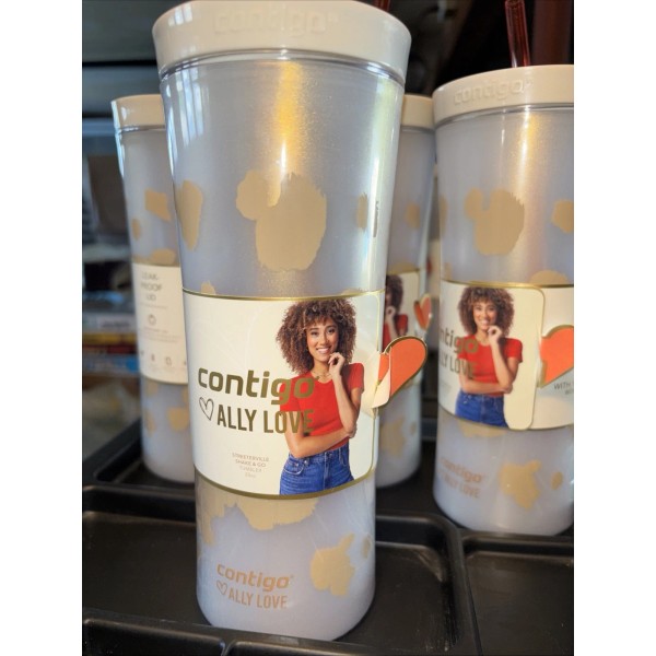 BlenderBottle NEW Contigo x Ally Love Shake & Go Tumbler,