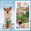 Kercynar Dog Shirt, Hawaii Dog Shirt Dog Style Floral Cool