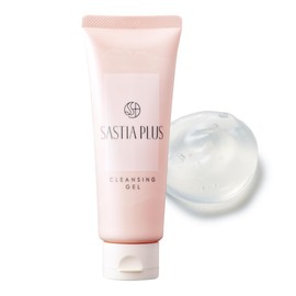 SASTIA PLUS クレンジングジェル 100g (保湿/乾燥肌/しっとり/メイク落とし/こすらず落ちる/うるおい/スキンケア/無添加)