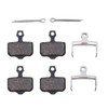 2 Pairs Ceramic Bicycle Disc Brake Pads for Avid Elixir