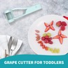 Asheyya 2PCS Grape Cutter for Toddlers, Grape Slicer for Baby,