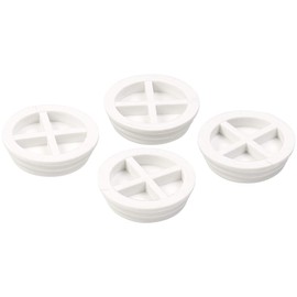 infactory Vibration Plate: Set of 4 Vibration Dampers, Universal, White (Vibration Damper Washing Machine, Vibration Damper, Washing Machine Buffer)