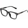 Classic Non-prescription Eyeglasses Thick Square Frame Clear Lens Glasses for