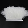 YEQIN Pack of 2 Yards Natural & Soft Ostrich Feathers