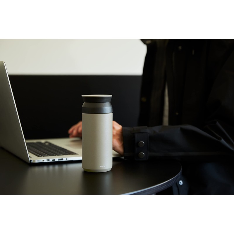 KINTO 20927 Travel Tumbler, 11.8 fl oz (350 ml), Ash