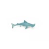 US TOY Hammerhead Shark, Curved, Very Nice Plastic Replica 3"