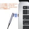Magnetic USB C to L-Shape Converter Adapter [40Gbps High Speed