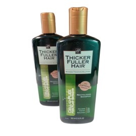 Thicker Fuller Hair 2 Thicker Fuller Hair Shampoo Cell-U-Plex w/ Caffeine Revitalizing for Hair 12oz