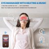 RENPHO Eye Massager w/Heat for Migraine Temple Eye Care Bluetooth