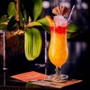 Cheardia 6 Pack Hurricane Glass, 14 oz Pina Colada Glasses